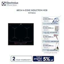 60cm 4-zone induction hob
