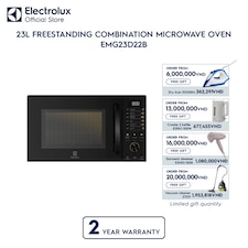 23L UltimateTaste 500 freestanding combination microwave oven