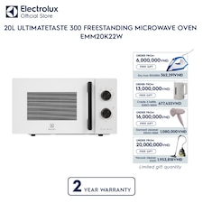 20L UltimateTaste 300 freestanding microwave oven 
