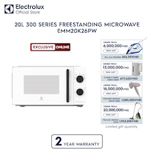 20L 300 Series freestanding microwave oven with 20L capacity