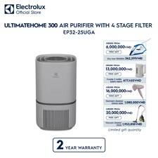 UltimateHome 300 air purifier with 4 stage filter for 30m² room coverage