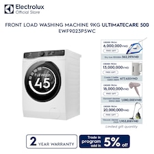 9kg UltimateCare 500 front load washing machine
