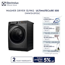 13/9kg UltimateCare 500 washer dryer