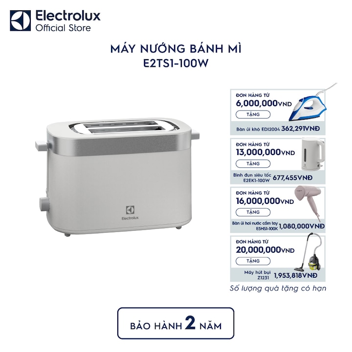Máy nướng bánh mì E2TS1-100W