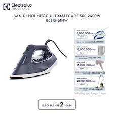 Bàn ủi hơi nước UltimateCare 500 2400W