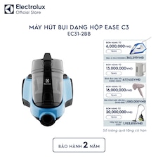 Máy hút bụi dạng hộp không túi Ease C3 1800W - Xanh baltic