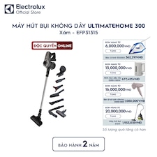 Máy hút bụi không dây UltimateHome 300 21.6V - Xám