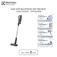 Máy hút bụi không dây 500 18.5V - Xanh Denim