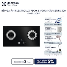 Bếp ga âm Electrolux 73cm 2 vùng nấu Series 300