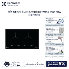 Bếp từ đôi âm Electrolux 73cm S500 5kW