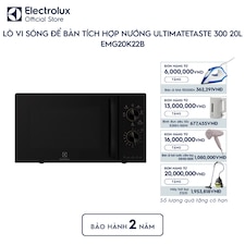 Lò vi sóng để bàn tích hợp nướng UltimateTaste 300 20L