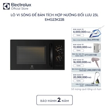 Lò vi sóng để bàn tích hợp nướng đối lưu 23L UltimateTaste 300