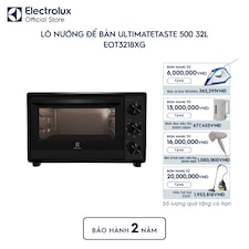 Lò nướng để bàn UltimateTaste 500 32L