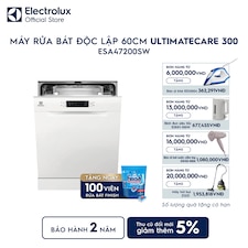 Máy rửa bát độc lập 13 bộ 60cm UltimateCare 300 - Trắng