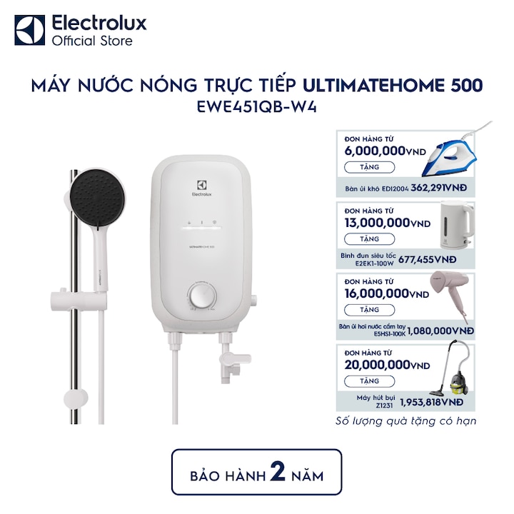M&aacute;y nước n&oacute;ng trực tiếp UltimateHome 500 4.5kW