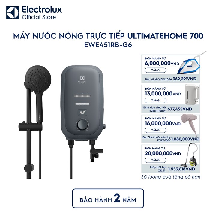 M&aacute;y nước n&oacute;ng trực tiếp UltimateHome 700 4.5kW