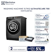 11kg UltimateCare 700 front load washing machine