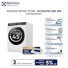 11/7kg UltimateCare 500 washer dryer 