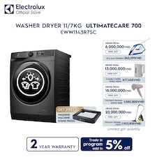 11/7kg UltimateCare 700 washer dryer