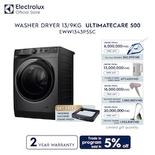 13/9kg UltimateCare 500 washer dryer