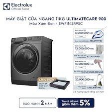 Máy giặt cửa ngang Electrolux 11kg UltimateCare 900 xám đen
