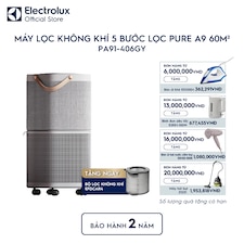 Máy lọc không khí Electrolux cỡ lớn phòng 60m² Pure A9