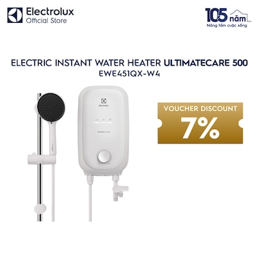 4.5kW UltimateHome 500 electric instant water heaterComfort Flow Tank