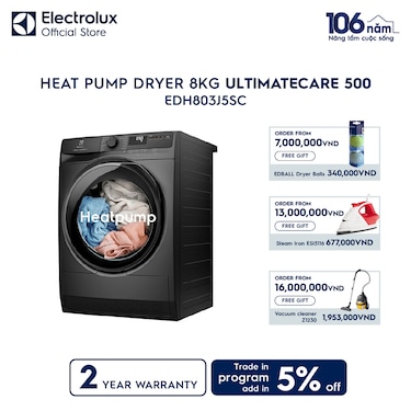 8kg UltimateCare 500 Heat pump dryer&#160;