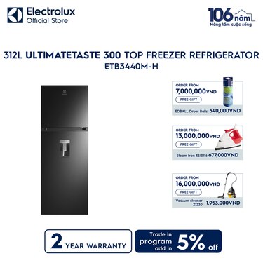 312L UltimateTaste 300 top freezer refrigerator