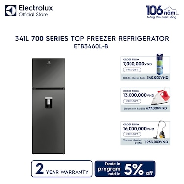 341L 700 Series top freezer refrigerator