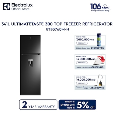 341L UltimateTaste 300 top freezer refrigerator