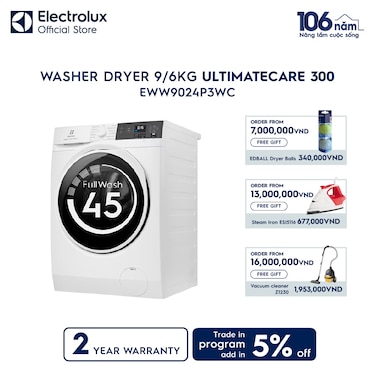 9/6kg UltimateCare 300 washer dryer&#160;