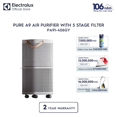 Pure A9 air purifier with 5&#160;stage filter for 60m&#178; room coverage