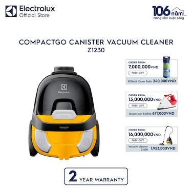 CompactGo canister vacuum cleaner