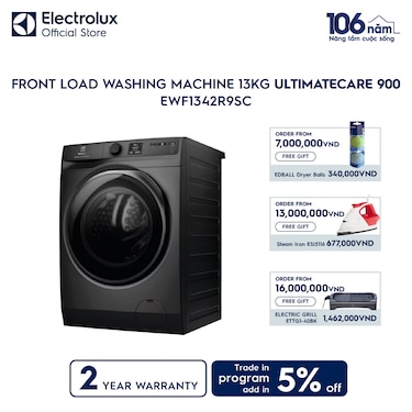 13kg UltimateCare 900 front load washing machine