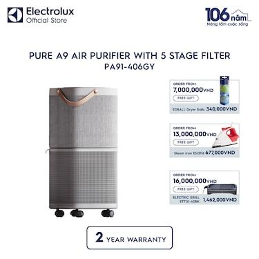 Pure A9 air purifier with 5&#160;stage filter for 60m&#178; room coverage