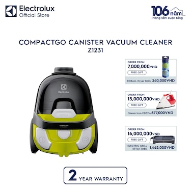 CompactGo canister vacuum cleaner