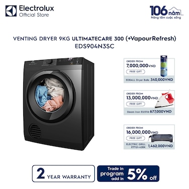9kg UltimateCare 300 venting dryer&#160;