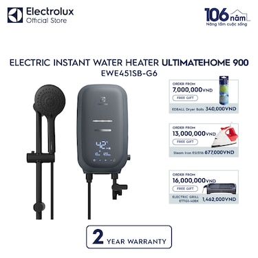 4.5kW UltimateHome 900 electric instant water heaterComfort Flow Tank