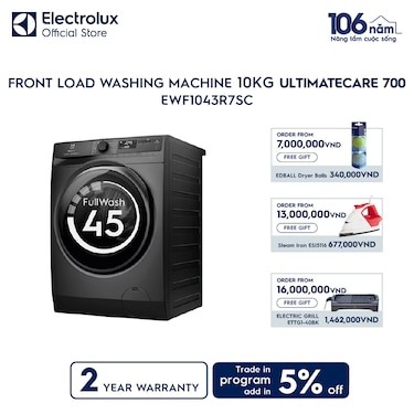 10kg UltimateCare 700 front load washing machine&#160;