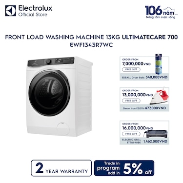 13kg UltimateCare 700 front load washing machine