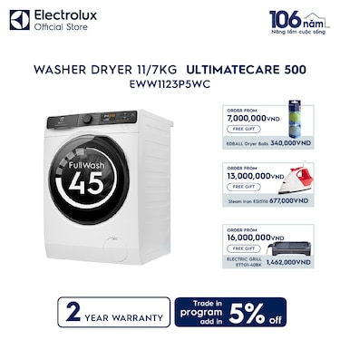 11/7kg UltimateCare 500 washer dryer&#160;