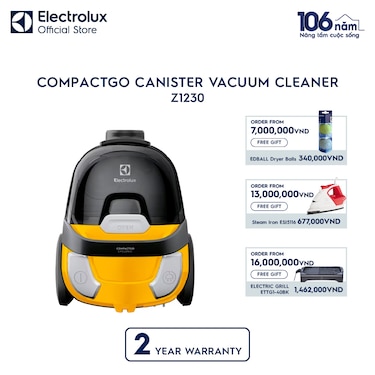 CompactGo canister vacuum cleaner