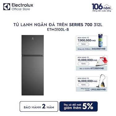 Tủ lạnh ngăn đ&#225; tr&#234;n Series 700 312L