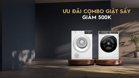 Combo máy giặt & máy sấy