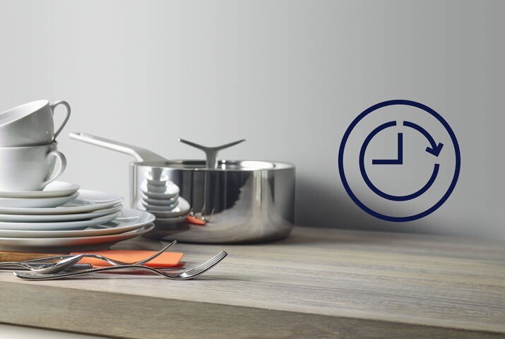 Chén đĩa sạch khi bạn cần