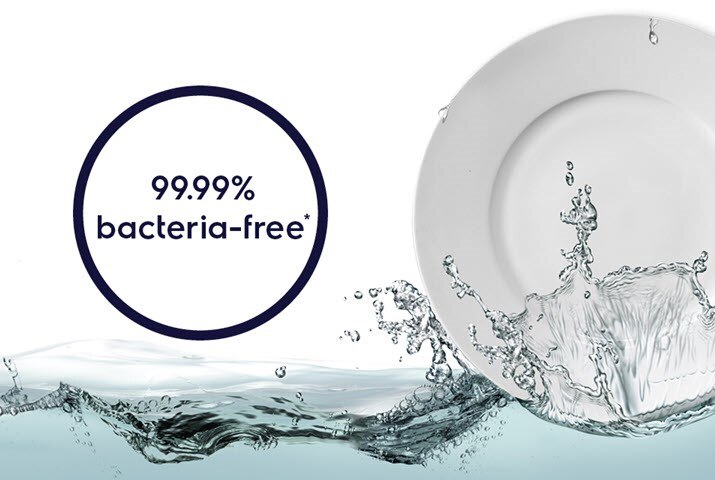 Loại bỏ 99.99% vi khuẩn*