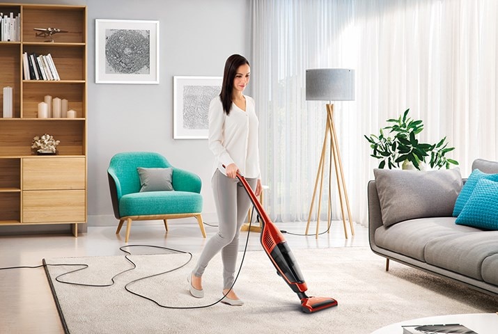 Dây điện 6m, vệ sinh khắp nhà