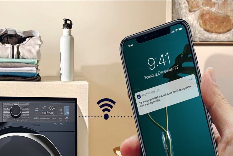 Kết nối wifi với Electrolux Life
