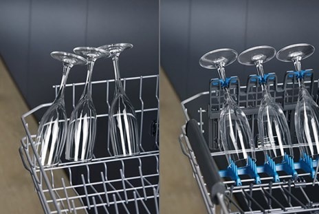 Máy rửa bát âm tủ Electrolux EEM48300L 8 Miếng đệm bảo vệ đồ thủy tinh SoftGrips và SoftSpikes